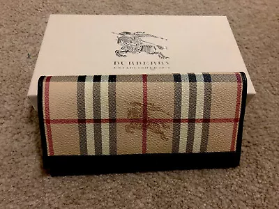 Authentic New Burberry Haymarket Wallet RRP$895 • $595