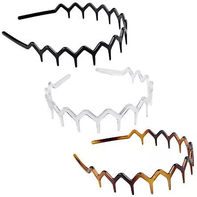 Zig Zag Shark Tooth Head Band Teeth Hair Band Alice Band Comb Headbands • £11.72