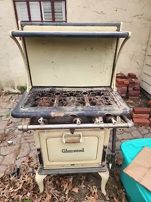 Glenwood Cast Iron Stove Early 1900s • $1500