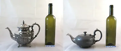 Two Ancient Teapots IN Metal Tea BM24 • £80.71