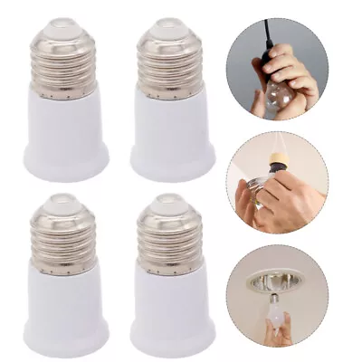 10pcs E27 To E27 LED Light Bulb Extender Flexible Light Bulb Extension Adapter • $9.77