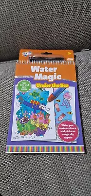 Galt Toys - Water Magic Pad Reusable Mess Free Colouring Book 3 Years+ - NO PEN • £2.50