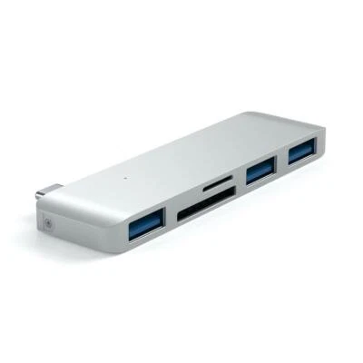 $59.95 • Buy Satechi  3-in-1 USB-C Combo Hub USB-C/USB-A/SD/Micro-SD For Laptop/MacBook SLV