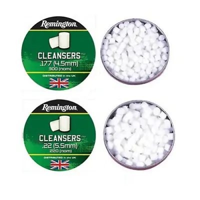 Remington Cleansers Pellets .177 & .22 Air Rifle Bore Cleaning 10 - 300 • £2.95