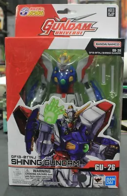 Bandai G Gundam Universe GF13-017NJ Shining Gundam Figure GU-26 NEW • $9.99