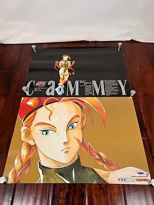 £48.91 • Buy Street Fighter 2 Cammy 1995 Poster Banpresto Japan Arcade Console Game