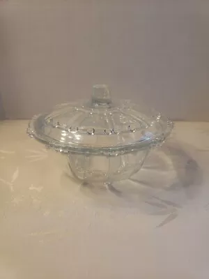 Vintage KIG Indonesia Beaded Glass Covered Candy Dish (Scratches On Lid) • $8.99