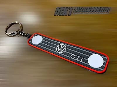$8.25 • Buy VW MK1 MK2 Golf Rabbit GTi Keychain Key Fob - Genuine VW Accessory!-