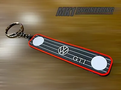 VW MK1 MK2 Golf Rabbit GTi Keychain Key Fob - Genuine VW Accessory!- • $7.01