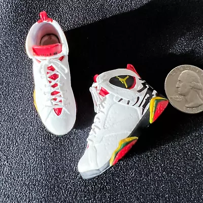 CUSTOM  1/6 Scale  AIR JORDAN VII 7 Sneakers FOR ENTERBAY Figures • $50