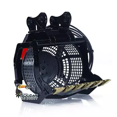 Painted Metal Sieve Wash Bucket For 1/14 LESU 374F RC Hydraulic Excavator Digger • $801.79