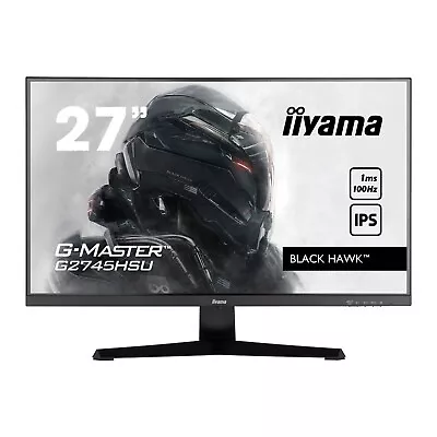 Iiyama G Master G2745HSU-B1 27  IPS Full HD 100Hz Gaming Monitor G2745HSU-B1 • £110.97