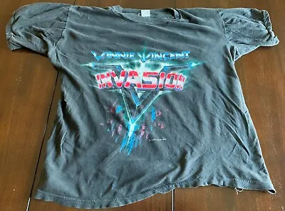 Vinnie Vincent Invasion Authentic Very Rare 1986 Tour T-Shirt • $299