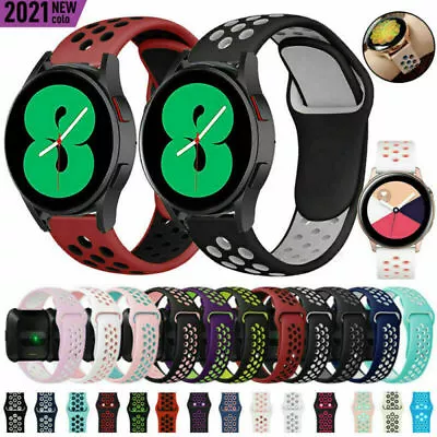 Silicone Sport Band Wrist Watch Strap For Samsung Galaxy Watch 46mm SM-R800 R805 • $9.99