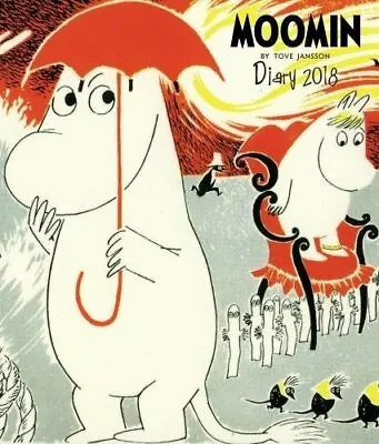 Moomin Desk Diary 2018 By Flame Tree Publishing Book The Fast Free Shipping • $13.18