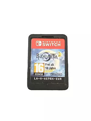 Bayonetta 2 (Nintendo Switch 2018) NO CASE - CARTRIDGE ONLY • $59