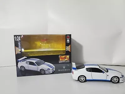 1-24 Maisto Assembly Line Die Cast Metal Maserati New Build Super Nice  • $40