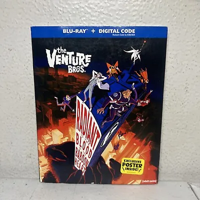 The Venture Bros. Radiant Is The Blood Of The Baboon Heart Blu-ray  NEW • $14.99