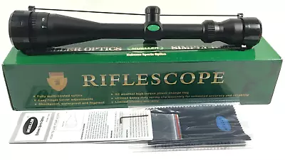 Mueller Tactical 8.5-25X44mm AO Mil-Dot Reticle Rifle Scope + Box & Cap 8341-LNX • $269.95