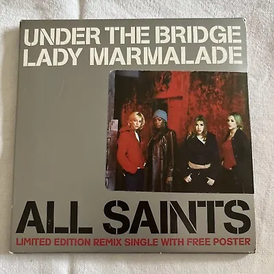 All Saints - Under The Bridge/Lady Marmalade - Sealed Promo CD Single • £1
