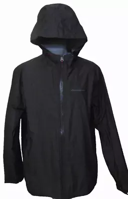 Eddie Bauer Weatheredge Wind Rain Mens Hood Full Zip Windbreaker SPRING Jacket~L • $23