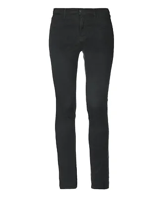 J Brand 485 Super Skinny Jeans Pants Black Luxe Twill Sateen Lyocell Tencel 27 • $49