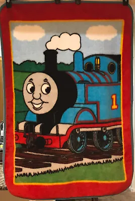 2006 Thomas And Friends Little Engine Train Throw Crib Kids Blanket 44” X 30” • $24.99