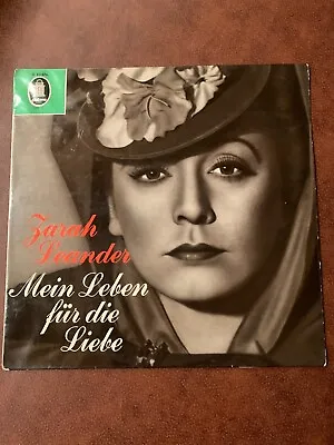 Zarah Leander- Mein Leben Für Die Liebe 1968 O-83-476 Vinyl 12'' Vintage • $19.99
