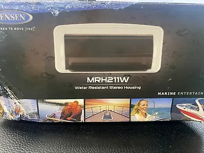 Jensen Water Resistant Stereo Housing Cover Single DIN Radio Marine Boat MRH211B • $20