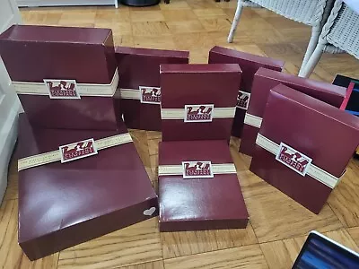 PLEASANT COMPANY American Girl EMPTY BOXES Burgundy 1980s Great Condition • $17.95