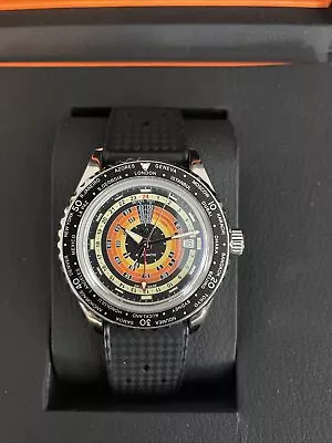 New Mido Ocean Star Decompression Worldtimer Black Men's Watch M0268291705100 • $1098