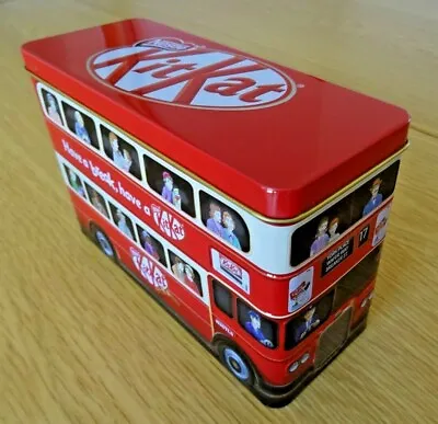 Nestle KitKat London Bus Tin - Empty • £15