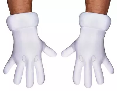 Adult Nintendo Super Mario Bros Gloves Halloween Costume Accessory Dg73784 • $14.48