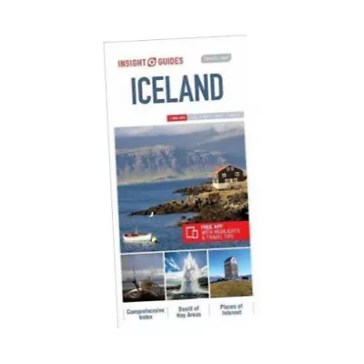 Insight Guides Travel Map Iceland -  (2018 Sheet Map) BRAND NEW • £8.99