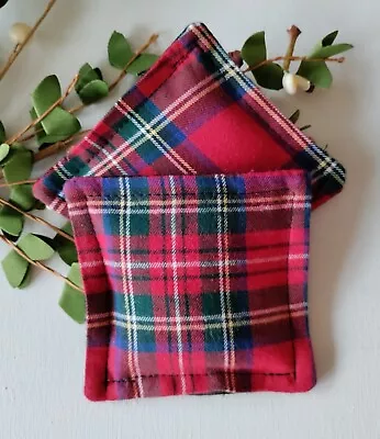 Hot Packs Hand Warmers Rice Reusable Microwaveable  Classic Plaid  • $10.50