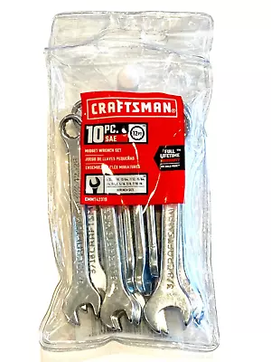 Craftsman SAE 10-Piece Miniature Combination Wrench Set 5/32”- 7/16”  CMMT42319 • $28.98