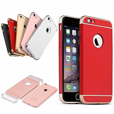 Case For IPhone 5 5s SE 6 6s Plus Hybrid Armour Shockproof Bumper Phone Cover • £2.99