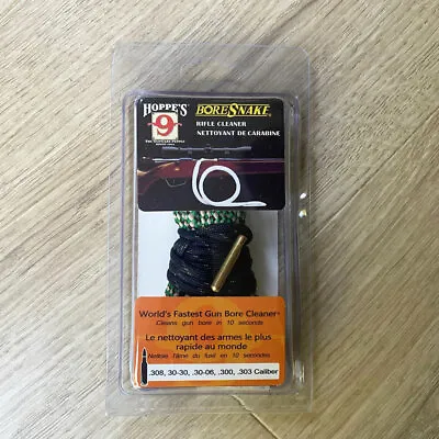 Hoppe's .308 30-30 .30-08 .300 .303 Boresnake Hoppes Bore Snake Gun Cleaner • £11.95