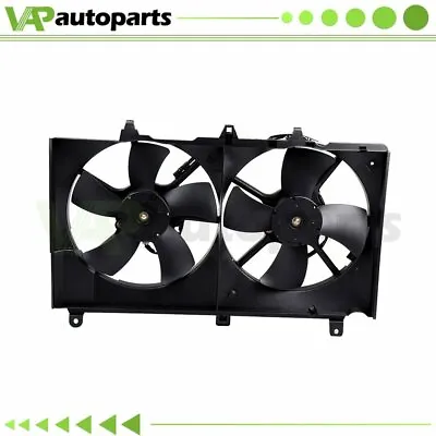 Engine Radiator Condenser Cooling Fan Assembly For Nissan 350Z Infiniti G35 3.5L • $74.69