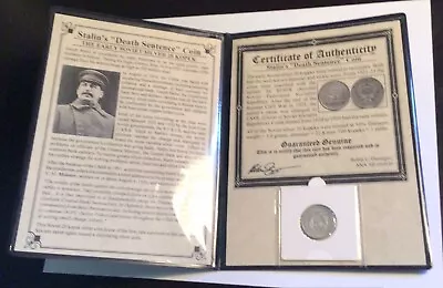 Stalin's Death Sentence Silver Coin 1924 20 Kopek KM 88 Russia USSR Rare!! • $99