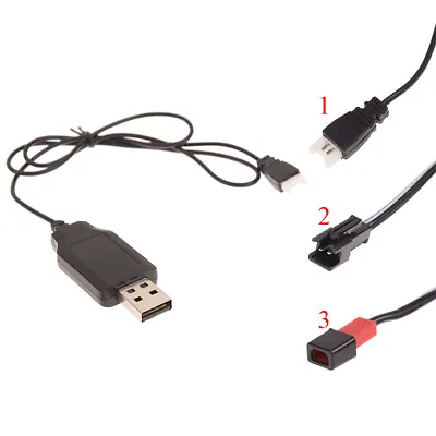 £2.50 • Buy 3.7V Battery USB Charger SM JST 2P MX2.0-2P X5 For RC Helicopter Quadcopter -u-