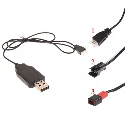 £2.50 • Buy 3.7V Battery USB Charger SM JST 2P MX2.0-2P X5 For RC Helicopter Quadcopter -u-