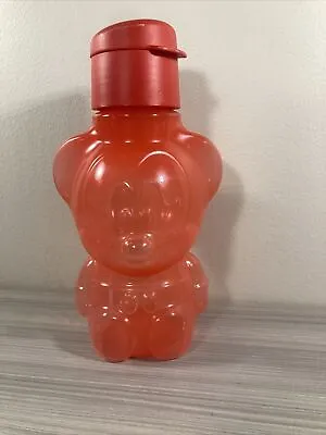 New! Tupperware Eco+ Mickey Mouse Water Bottle Disney Red • $11.54