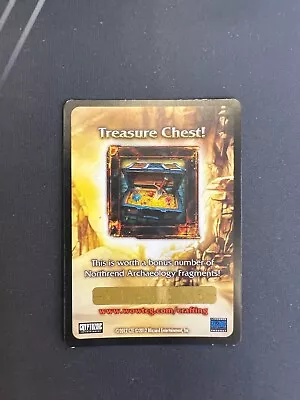 World Of Warcraft TCG TREASURE CHEST LOOT Card Unused Unscratched WOW NEW! • $9.99