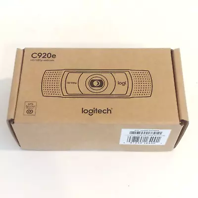 Logitech C920e Business Webcam UC 960-001384 HD 1080p Sealed NEW • $39.99