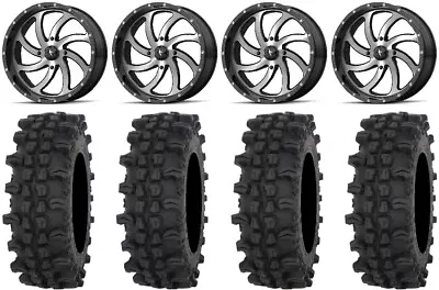 MSA Machined Switch 20  Wheels 35  ACP Tires Kawasaki Teryx Mule • $2114.80