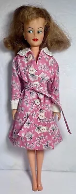 1965 Ideal Misty Doll Ms Clairol Blue Side Eye Strawberry Blonde Handmade Dress • $29.99