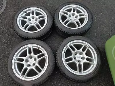 JDM R33 GTR Genuine 9j+30 17 Inch 5 Holes 4wheels Set No Tires • $2936.35