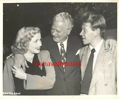 VINTAGE Dolores Moran Alan Hale ALL STAR PARTY '40s WB Publicity Portrait • $39.96