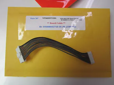 Vizio 50  VP50HDTV20A LJ44-00132B Power Board Cable [CN8002] To Main Logic CTRL • $12.95